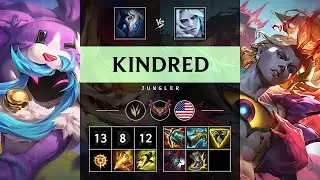 Kindred Jungle vs Viego - NA Grandmaster Patch 25.17