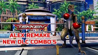 Tekken 7 Alex Remake New DLC Combo`s (SEASON 5)