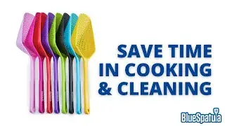 Blue Spatula Scoopzy - Scoop Colander: Save your time in cooking and cleaning!