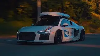 Audi r8 vally run ASMR