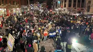 Protesters rally in Portland demanding 'ICE out of Maine'
