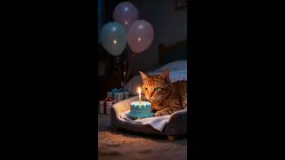 A Lonely Birthday | A Cinematic Cat Story | SweetSadMeow