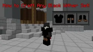 How to Get Any Black Wither Set! (Necron, Maxor, Goldor, Storm) (Hypixel Skyblock)