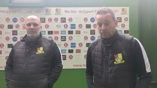 Adam Hopkins and Jamie Cleary: Milton United (h)