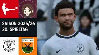 Schwarz Wei&szlig; Oberhausen - FC Hollich | 20. Spieltag | Youtube Bundesliga 2025/26