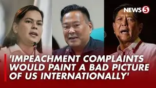 JV Ejercito: Impeachment vs. PBBM, VP Sara, posibleng magmukhang may political instability sa bansa