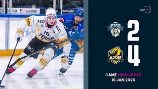EV Zug vs. HC Ajoie - Game Highlights
