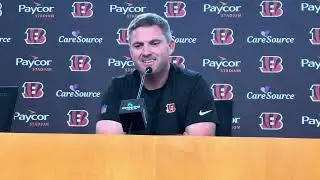 Zac Taylor says Paycor Stadium filled with energy for Monday night football with Washington