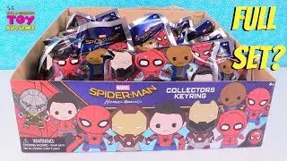 Marvel Spider-Man Homecoming Collectors Keyrings Blind Bag Toy Review | PSToyReviews
