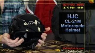 2014 HJC CL 21M Motorcycle Helmet Review at MxMegastore.com