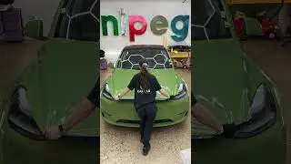 would you wrap your car? so you stand out! #vinylwrap #fullwrap #tesla