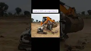 Car experiment JCB power #viral song short #subscribe