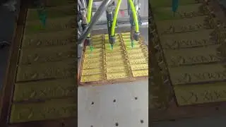 12-Color PVC Dispensing Machine with 3 Guns | High-Speed Soft PVC Patch Filling Machine Demo