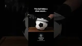 Satisfying Soccer Ball Slice ⚽ | Crystal Cuts