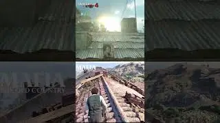 Mafia The Old Country (2025) vs Uncharted 4 (2016) - Rooftop Parkour  Comparison