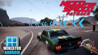 Need For Speed Payback on Android Winlator v10.1 Gameplay Test | Snapdragon 8s Gen 3 POCO F6 