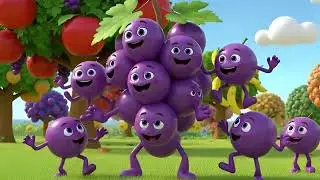 Crazy Dancing Fruits | Fun Fruit Song for Kids, Nursery Rhymes & Baby Music 🍎🍌🍇🎶