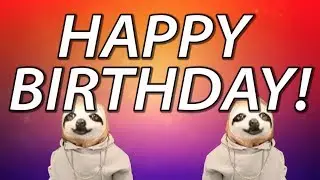 HAPPY BIRTHDAY SONG! - SLOTH HAPPY BIRTHDAY RAP