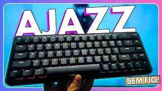 AJAZZ AK680 MAX - TECLADO MAGN&Eacute;TICO SEM FIO E BARATO?