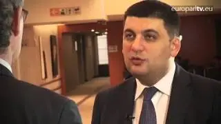 Head of Ukrainian Parliament puts case for more EU action