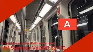 Tisséo - UM Siemens Val208 NG/NG2 52-110 Trajet (Jean-Jaurès, Balma-Gramont)