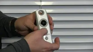How to program and set the end limits on the Somfy Tilt only wirefree venetian blind motor