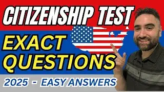 Тест на гражданство США 2025 года &mdash; 100 вопросов по обществознанию с простыми ответами (повторить...