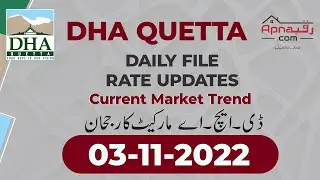 DHA Quetta Daily Files Rates  3-11-2022 |Current Market Trend | Apna Raqba