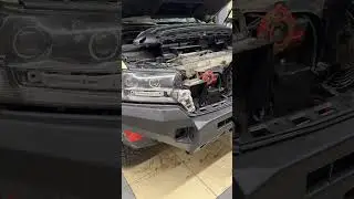 Последствия установки китайского обвеса на японский Land Cruiser 200