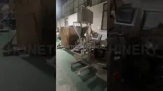 Semi automatic Powder Filling Machine  suits to pack 500g powder,1kg powder #honetop #packingmachine
