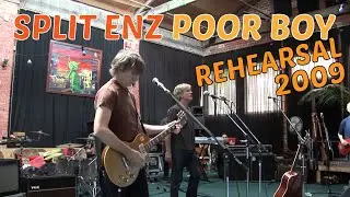 Split Enz- Rehearsal, Melbourne. 