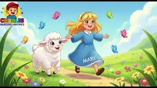 Mary Had a Little Lamb 🐑  A Sweet Story Song Charles Nursery Rhymes