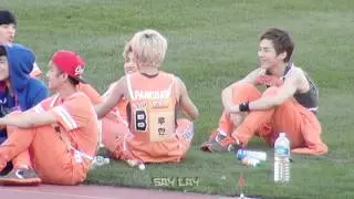 130903 아육대 EXO (Luhan & Xiumin)