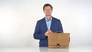 Executive Leather Messenger Brief by WaterField Designs