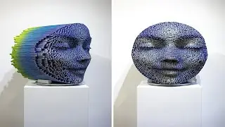 Абстрактные скульптуры художника Джила Брювеля (Gil Bruvel)