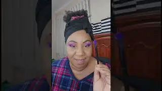 Purple eyeshadow tutorial| Glamlite Fresh Prince of Bel- Air Palette
