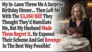 My In-Laws Threw Me a 'Surprise' Birthday Dinner&mdash;Then Demanded I Cover the $3,950 Bill for It