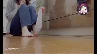 Asian girl 26 (socks off)