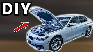 How To Open And Close The Hood - BMW 320I (2012-2025)