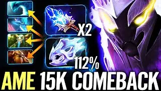🔥 AME Spectre 15.000 Gold Comeback &mdash; Aghanim + Moonshard 2x Haunt 112% DMG Carry Dota 2 Pro