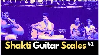 How to Play Shakti Indian Scales: [John McLaughlin guitar lesson]