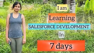 I am spending 7DAYS to learn SALESFORCE DEVELOPMENT | Most in demand skill