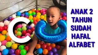 Belajar Huruf Alfabet Abjad ABC Sambil Bermain Meniup Balon Huruf bersama Mevan