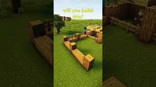 Minecraft Animal Pen 🐖#shorts