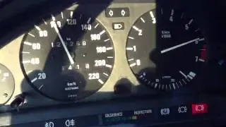 Acceleration BMW 320i e30 '83 (125hp)
