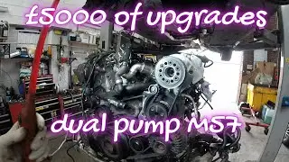 e90 335d Single Turbo swap Part1