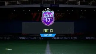 FIFA 22 FUT 13 SBC - Total Cost: 9,900 Coins