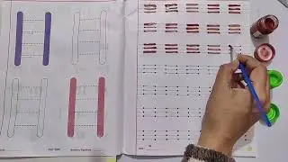 Learn to draw sleeping line easily #sleepingline #kidseducation 