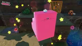 Kirby and the Forgotten Land - Fast-Flowing Waterworks playthrough