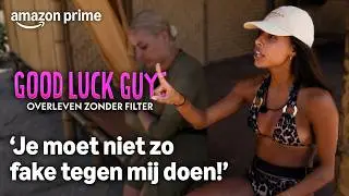 Yasmine wordt KWAAD op Naomi 🤬😤 | Good Luck Guys NL